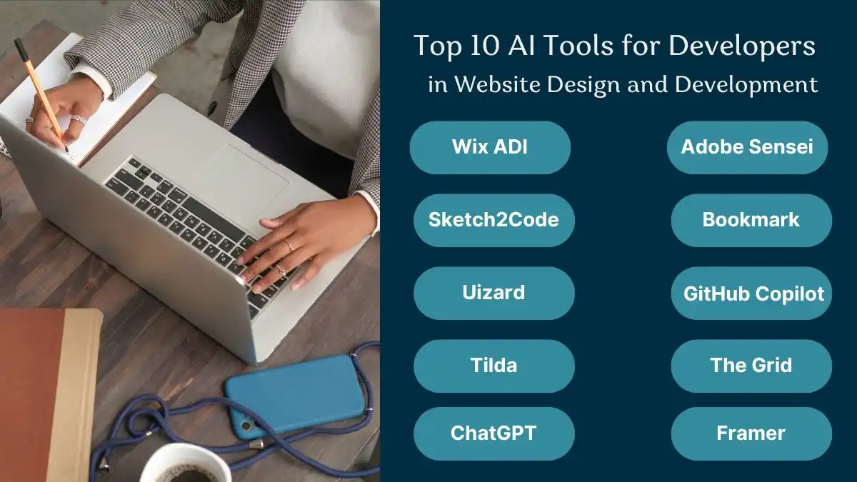 Top 10 AI Tools for Developers in Website Design and Development