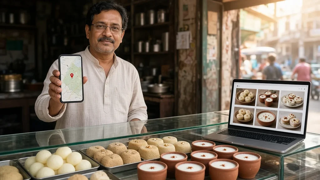 Google Business Profile vs Website – Why a Local Business in West Bengal Needs Both