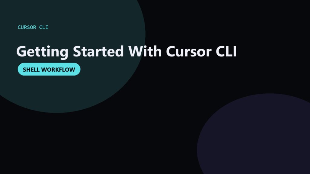How to Use Cursor CLI: Terminal Workflows That Matter