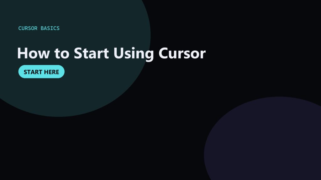 How to Use Cursor AI: A Practical Starter Guide